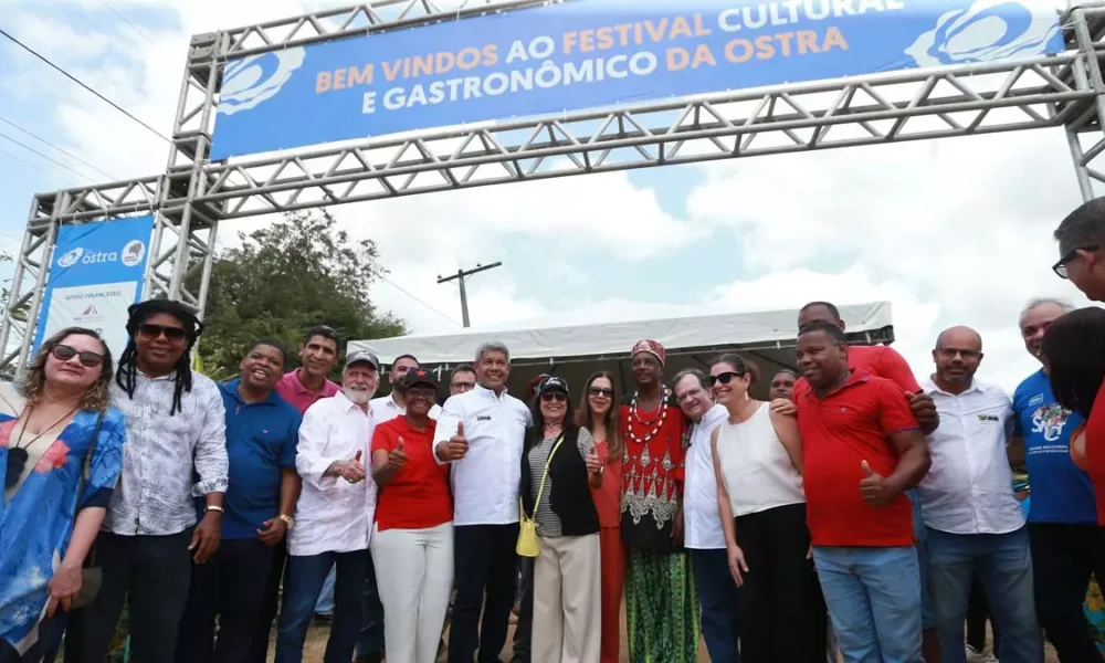 O 16º Festival Cultural e Gastronômico da Ostra começou, neste sábado (12), na Comunidade Quilombola de Kaonge, em Cachoeira, com a presença