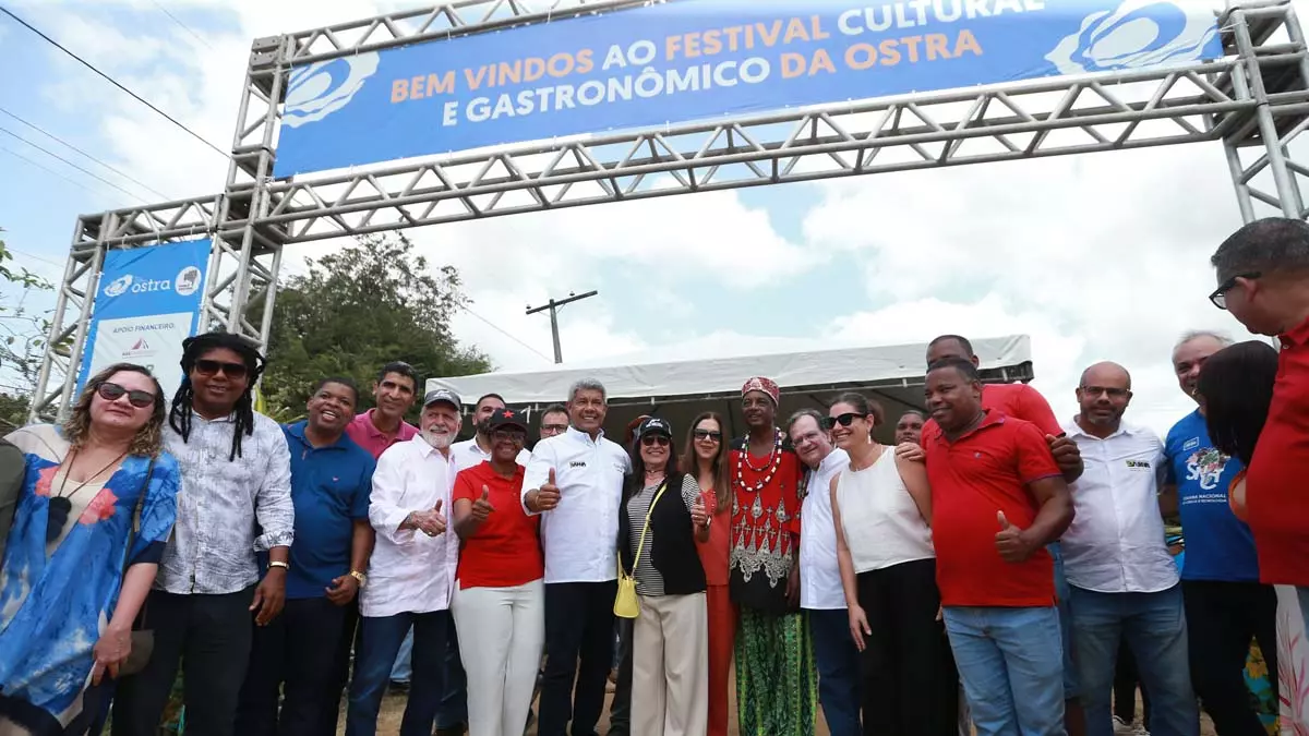 O 16º Festival Cultural e Gastronômico da Ostra começou, neste sábado (12), na Comunidade Quilombola de Kaonge, em Cachoeira, com a presença