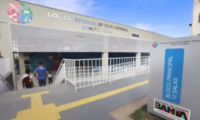 A 65ª escola de tempo integral da Bahia foi inaugurada, nesta quarta-feira (23), em Camaçari, Região Metropolitana de Salvador (RMS)