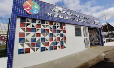 Instituto Água Viva, a nova sede do Colégio Estadual de Tempo Integral Imaculada Conceição, localizada no município de Cafarnaum