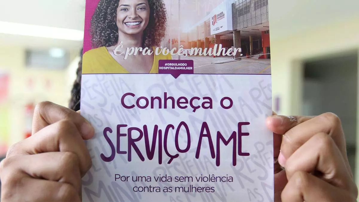 comemorado em 10 de outubro, o Serviço de Atendimento a Mulheres Expostas à Violência Sexual (Serviço AME) do Hospital da