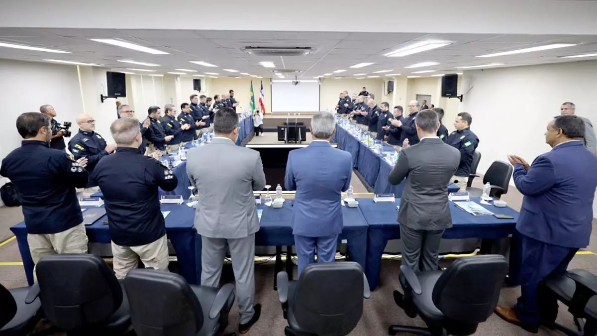O segundo Encontro da Polícia Rodoviária Federal (PRF) para alinhamento das ações da força de segurança no âmbito nacional começou,