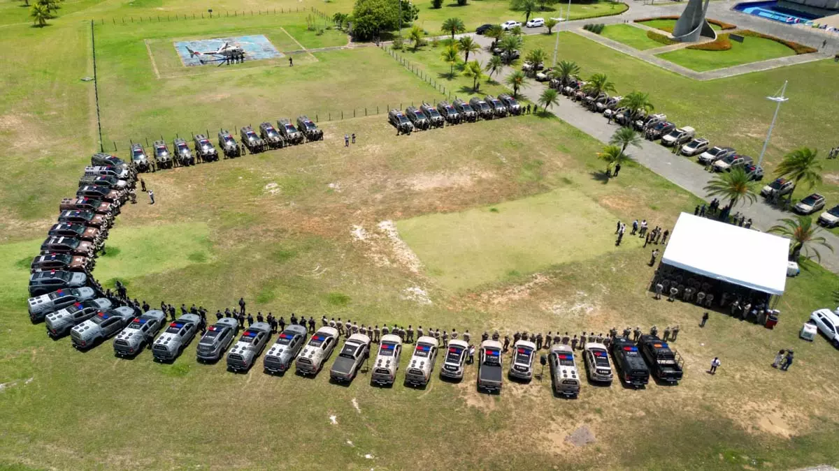 como homicídios, a Polícia Militar da Bahia (PMBA) deu início, nesta terça-feira (22), a Operação Hórus. O lançamento ocorreu na área