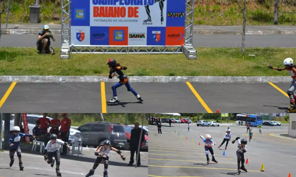 Pode ir de patins ou não, mas o importante é chegar no estacionamento do Barradão para acompanhar o 2º Campeonato Baiano de Patinação