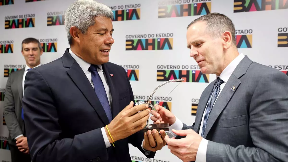 foi a finalidade da reunião entre o novo cônsul dos Estados Unidos no Brasil, Ryan Rowlands, e o governador Jerônimo Rodrigues.