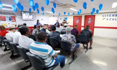 A Secretaria da Saúde do Estado da Bahia (Sesab) inicia a campanha Novembro Azul com uma programação ampla voltada à saúde