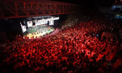 O concerto “Sinfonia Terra Brasilis”, apresentado pela Orquestra Sinfônica da Bahia (Osba), encerrou nesta sexta-feira (8) as atividades