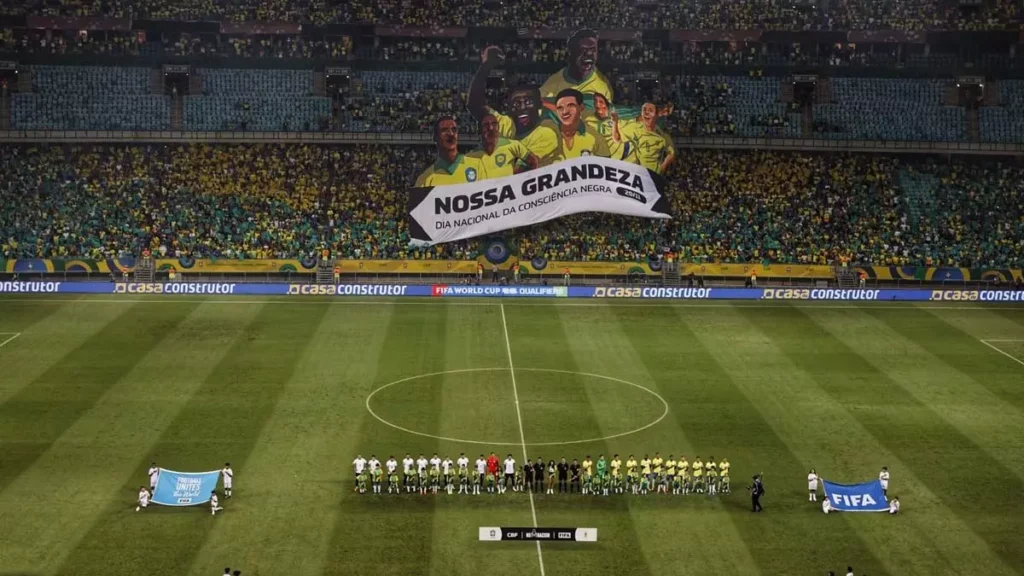 O Brasil encerrou o ano de 2024 com um empate de 1 a 1 com o Uruguai, na noite desta terça-feira (19) na Arena Fonte Nova, em Salvador,