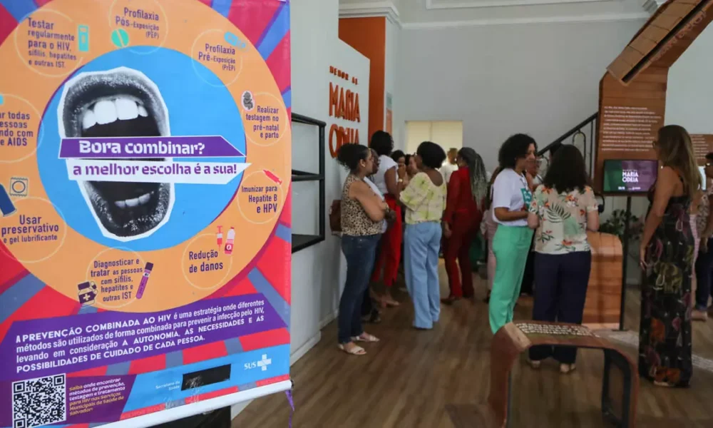 Nesta terça-feira (3), a Secretaria Municipal de Saúde de Salvador realizou uma capacitação presencial sobre Prevenção Combinada