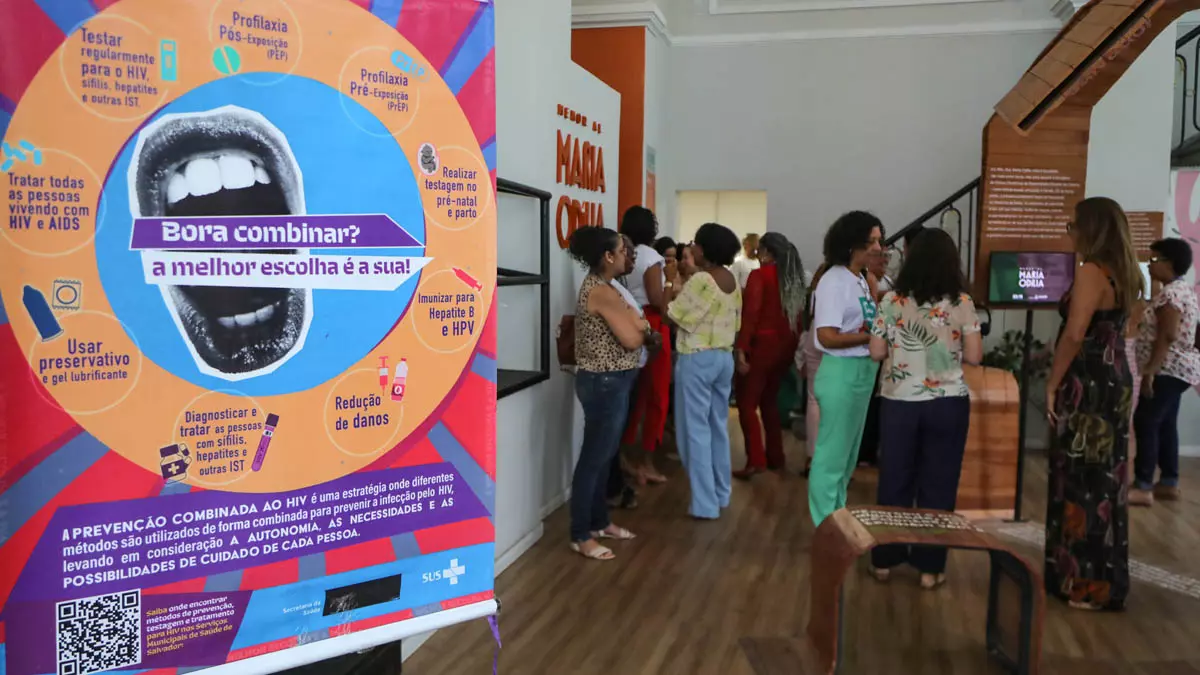 Nesta terça-feira (3), a Secretaria Municipal de Saúde de Salvador realizou uma capacitação presencial sobre Prevenção Combinada