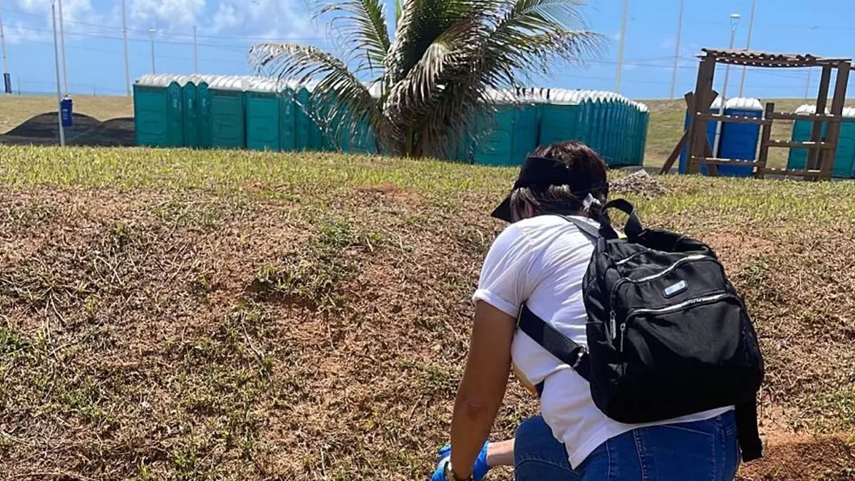 O Centro de Controle de Zoonoses (CCZ) realizou vistorias e atividades preventivas nesta segunda-feira (23) na Arena O Canto da Cidade