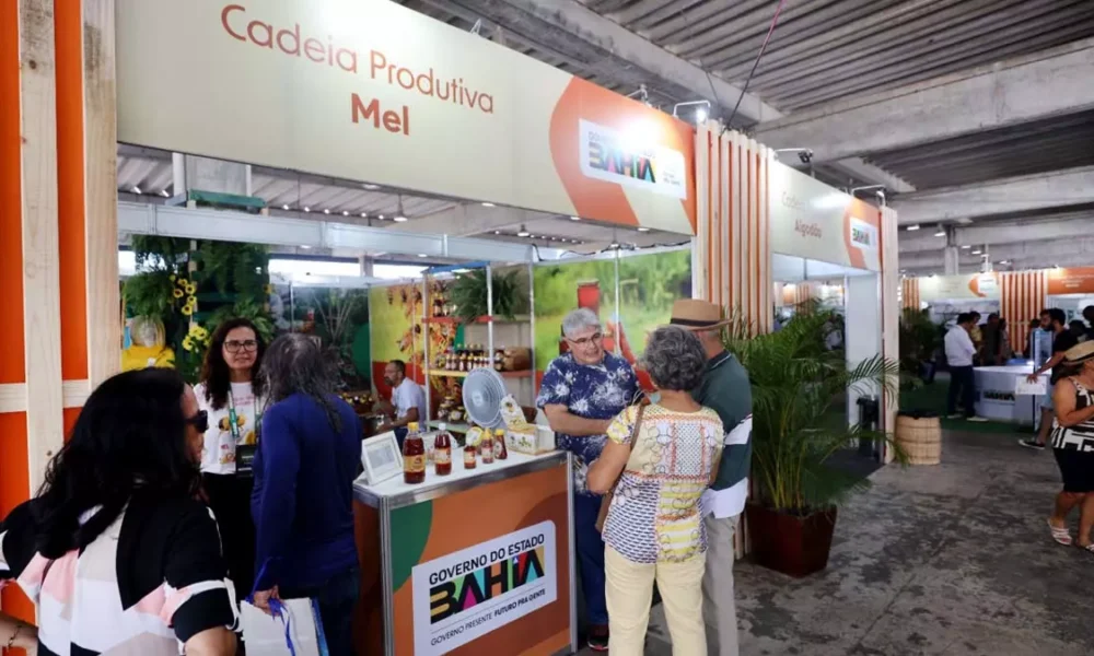 na tarde deste domingo (1º), no Parque de Exposições Agropecuárias de Salvador, a 33ª edição da Feira Nacional da Agropecuária (Fenagro)