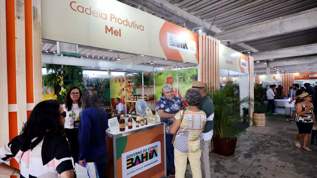 na tarde deste domingo (1º), no Parque de Exposições Agropecuárias de Salvador, a 33ª edição da Feira Nacional da Agropecuária (Fenagro)