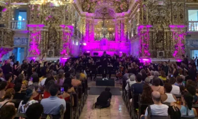 "A ideia desse concerto natalino no Pelourinho é excelente. A Orquestra Sinfônica da Bahia (OSBA) é um marco cultural do