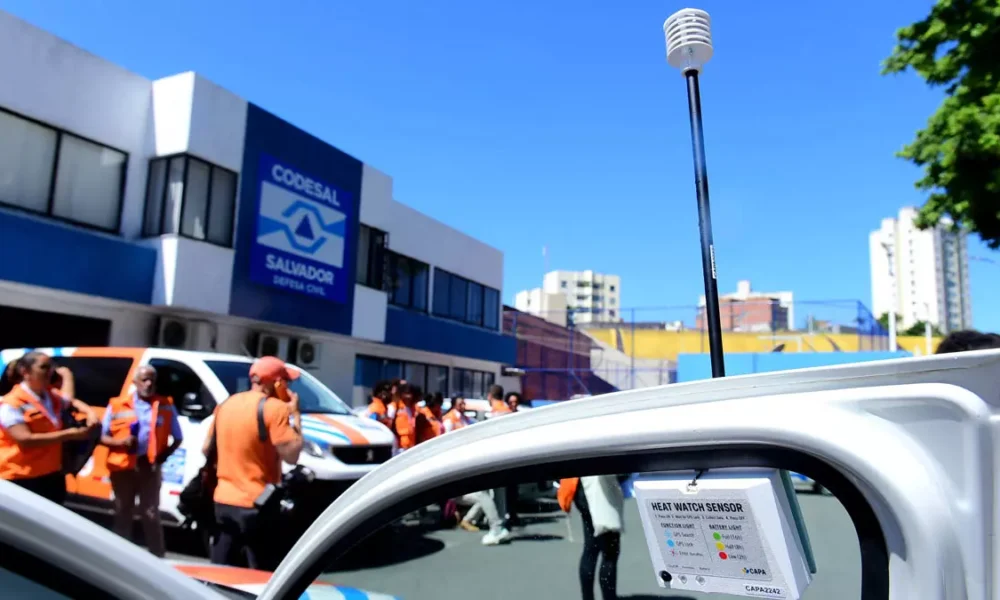 Universidade Federal da Bahia (Ufba), o estudo visa traçar mapas de calor na área urbana de Salvador, identificando as ilhas de calor