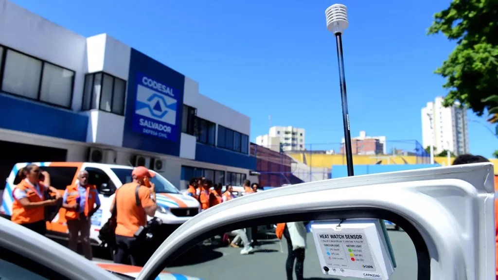 Universidade Federal da Bahia (Ufba), o estudo visa traçar mapas de calor na área urbana de Salvador, identificando as ilhas de calor
