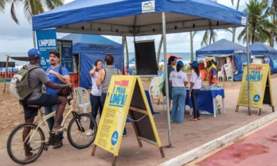 Aproveitando o aumento de frequentadores das praias da capital baiana durante o verão, a Empresa de Limpeza Urbana de Salvador (Limpurb)