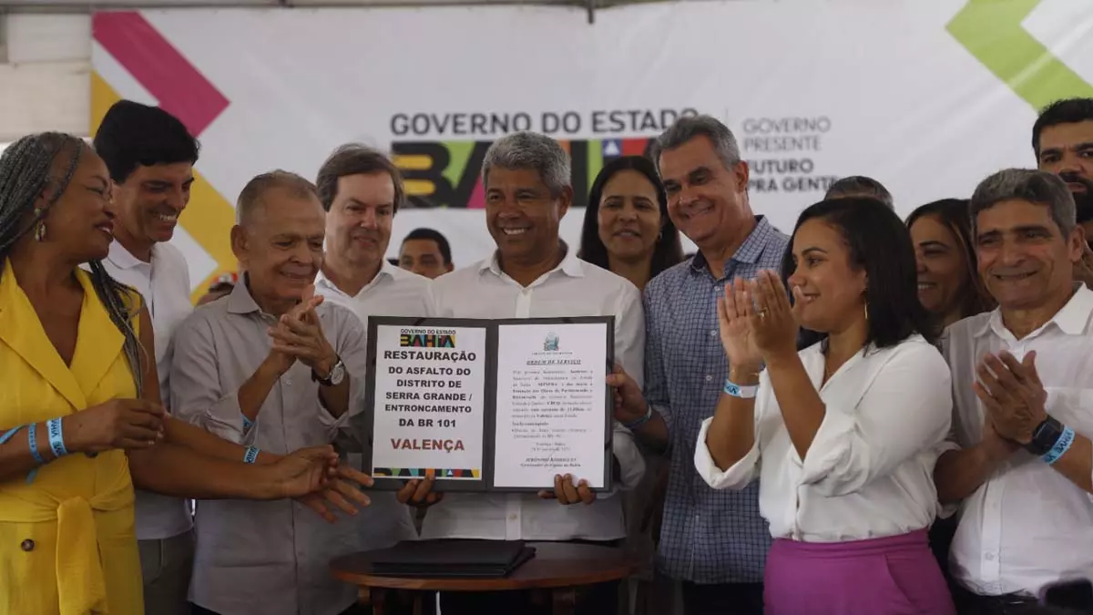 O governador Jerônimo Rodrigues autorizou, nesta sexta-feira (24), em Valença, a licitação para a construção do Hospital e Maternidade