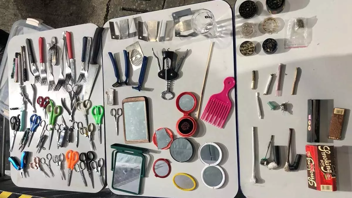 A Polícia Militar da Bahia retirou de circulação 116 objetos proibidos, retidos nos Portais de Abordagem do evento Pôr do Som,