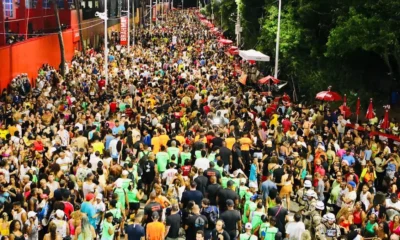 O cantor Xanddy Harmonia comandou "A Melhor Segunda" nesta segunda-feira (24) no Circuito Orlando Tapajós neste terceiro