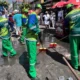 A Empresa de Limpeza Urbana de Salvador (Limpurb) coletou mais de 77 toneladas de resíduos úmidos durante a Festa de Iemanjá, no Rio Vermelho.