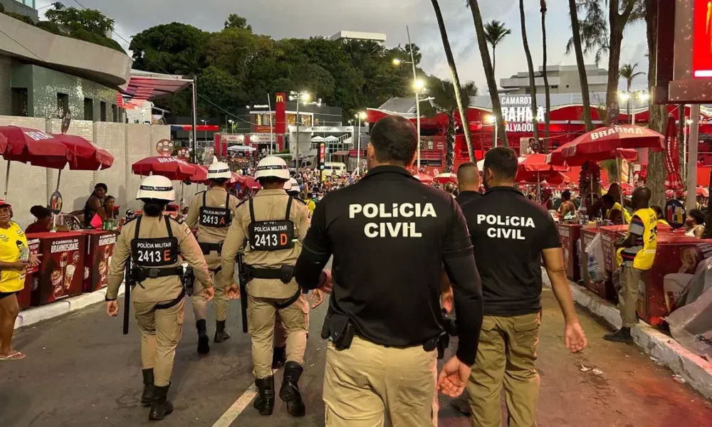 região do Centro Histórico de Salvador, terminaram na madrugada deste domingo (24), sem registro de crime grave contra a vida