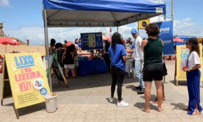 Praia da Paciência, no Rio Vermelho, receberá mais uma edição do projeto "A Onda é Preservar, Praia Boa é Praia Limpa". A iniciativa é promovida pela Empresa de Limpeza Urbana de Salvador (Limpurb)