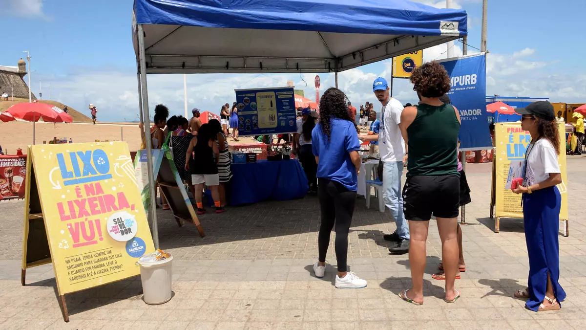 Praia da Paciência, no Rio Vermelho, receberá mais uma edição do projeto "A Onda é Preservar, Praia Boa é Praia Limpa". A iniciativa é promovida pela Empresa de Limpeza Urbana de Salvador (Limpurb)