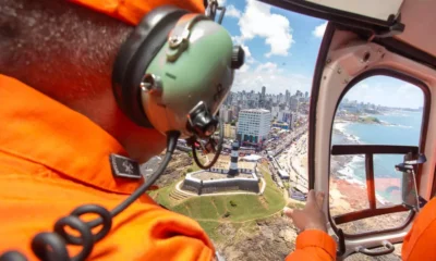 Salvador ganhou um reforço dos ares com a estreia da atuação do Grupamento de Operações Aéreas (GOA) do Corpo de Bombeiros