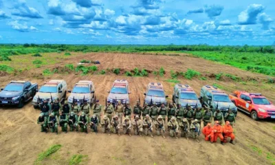 Piauí, extinguiram 120 mil pés de maconha em uma plantação em Sebastião Barros, na divisa entre os dois estados. Quatro pessoas