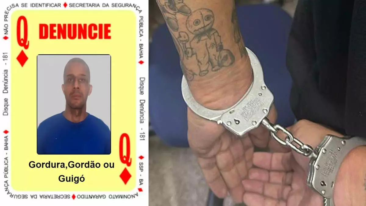 O fundador de uma facção que atua no comércio de drogas no Extremo Sul da Bahia, mais especificamente na cidade de Porto Seguro,