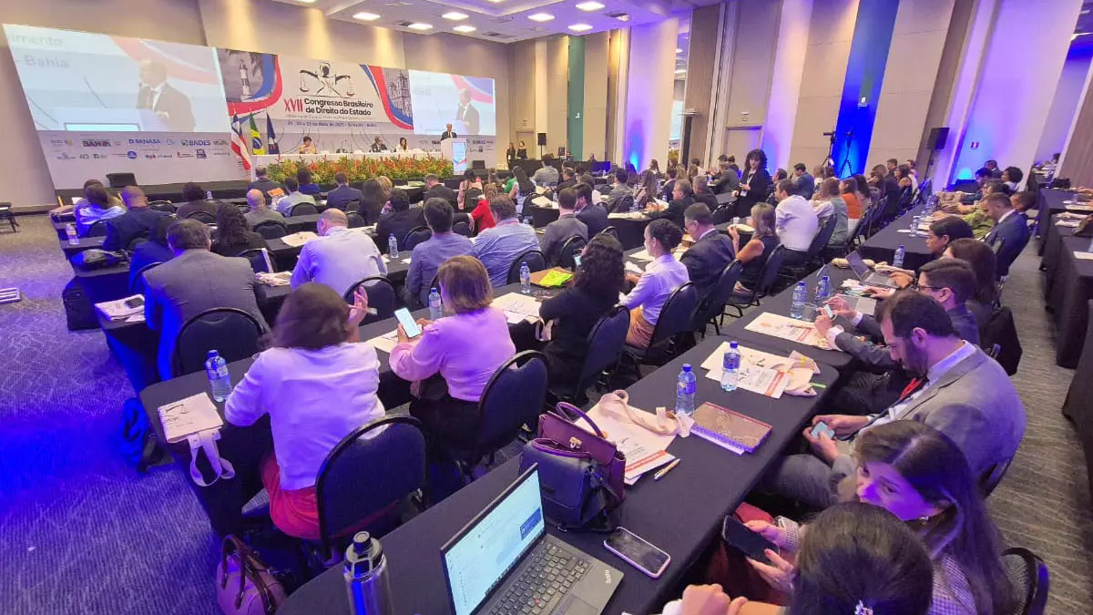 O XVII Congresso Brasileiro de Direito do Estado foi aberto, nesta quarta-feira (21), no Hotel Deville Prime, Salvador, para