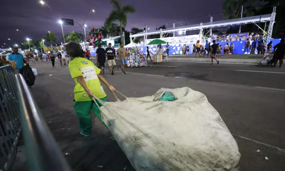 Cerca de três toneladas de materiais recicláveis foram recolhidas por catadores e catadoras durante os dois primeiros dias da