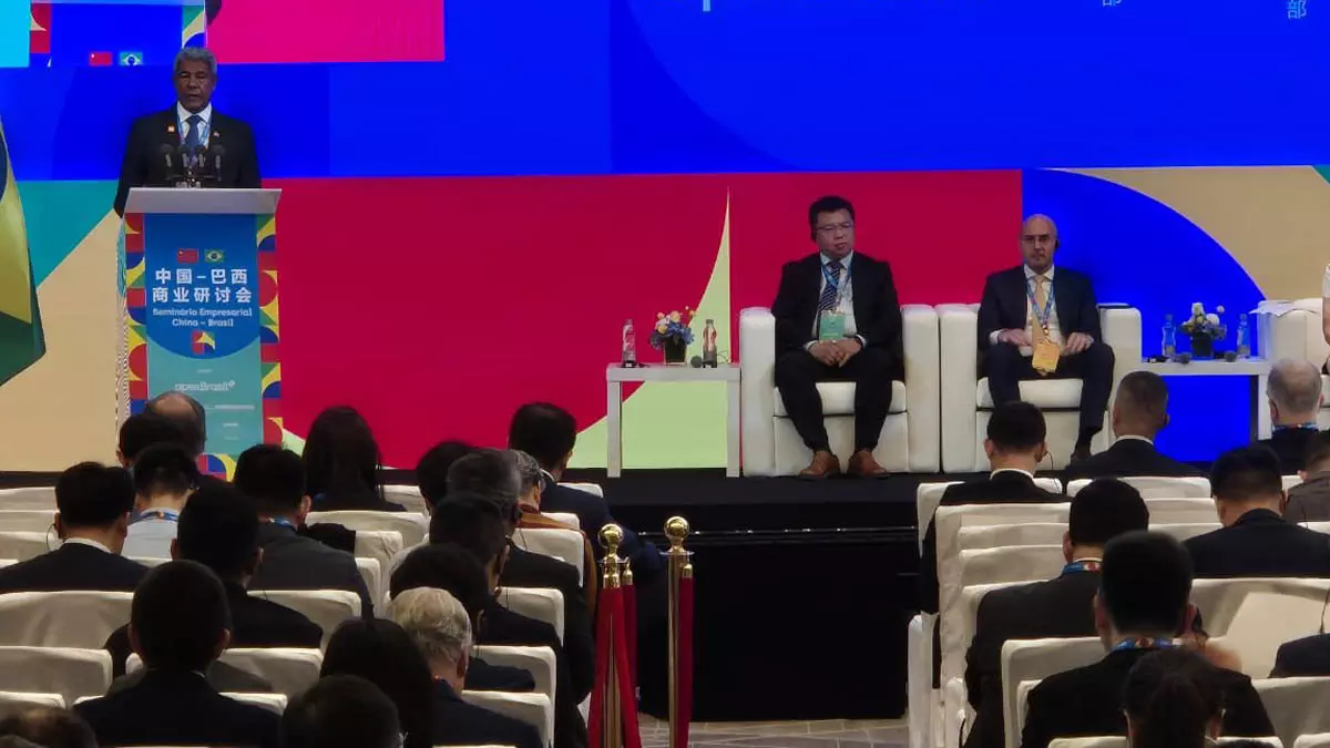 Em seu primeiro dia de trabalho na China, o governador Jerônimo Rodrigues falou, nesta segunda-feira (12),