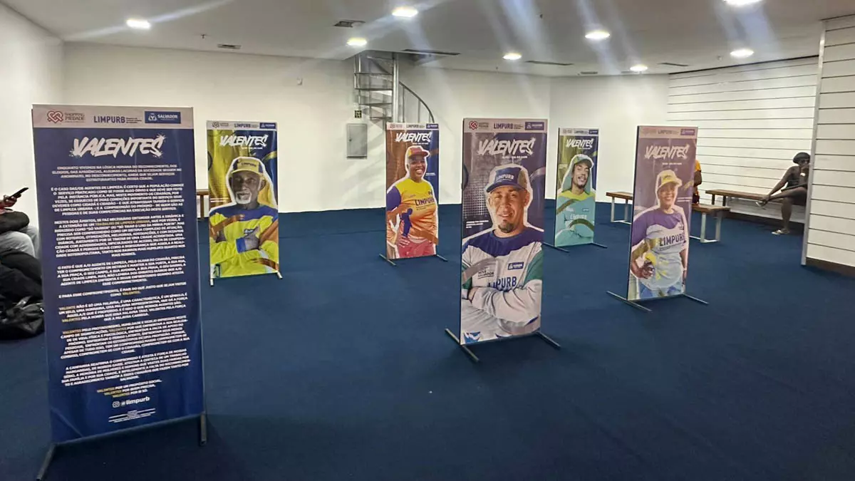 Shopping Piedade, em parceria com a Limpurb, promove até o dia 31 de maio uma exposição especial que homenageia esses