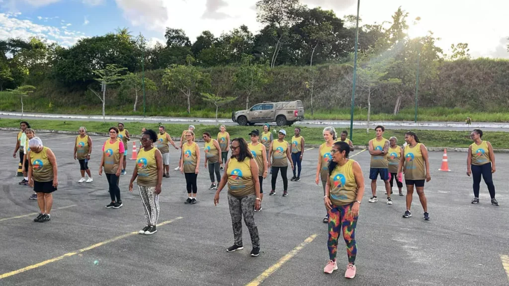 Aulão coletivo com alunos já inscritos no Projeto Estação Ginástica acontece nessa terça-feira, 20/05, às 7h, no estacionamento