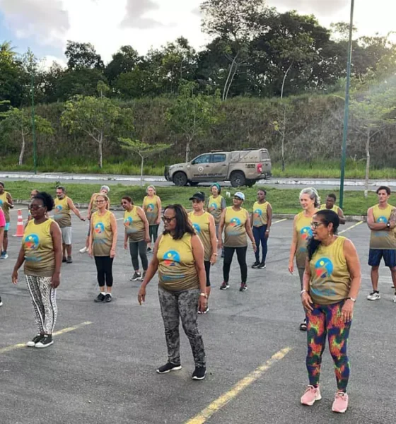 Aulão coletivo com alunos já inscritos no Projeto Estação Ginástica acontece nessa terça-feira, 20/05, às 7h, no estacionamento