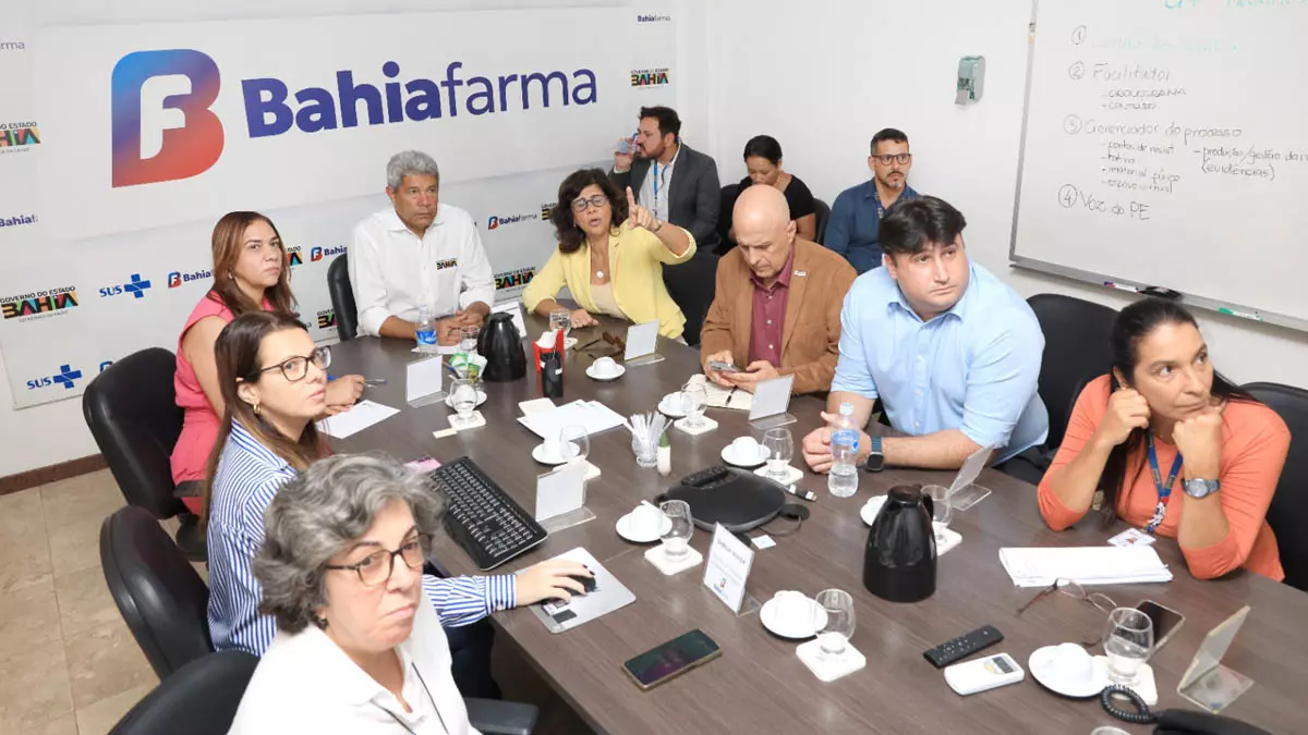 de Pesquisa Científica e Desenvolvimento Tecnológico, Fornecimento e Distribuição de Medicamentos (Bahiafarma), em Simões Filho.