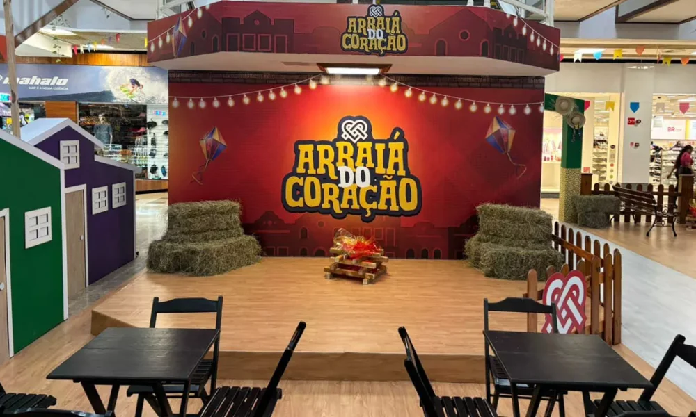 O Shopping Piedade, anuncia o lançamento do “Arraiá do Coração” — uma festa que promete aquecer os corações e embalar os