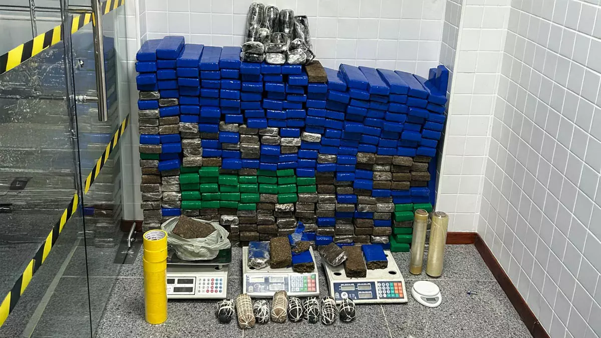 Os militares foram acionados através de denúncia de que um local teria uma farta quantidade de drogas. Ao chegarem na localidade
