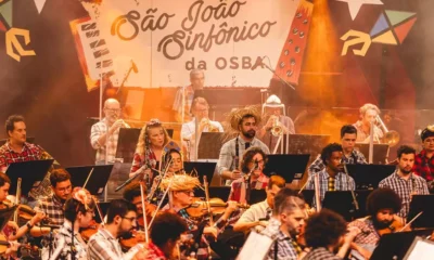 A TVE transmite ao vivo neste sábado (7), às 19h, a edição 2025 do São João Sinfônico, direto da Concha Acústica do