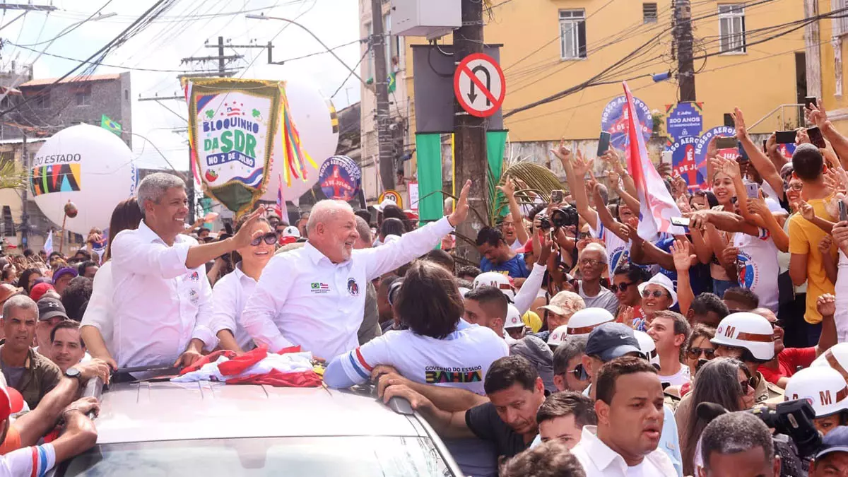 um dos mais importantes atos de afirmação da soberania brasileira. A cerimônia contará com a presença do presidente Luiz Inácio Lula da Silva