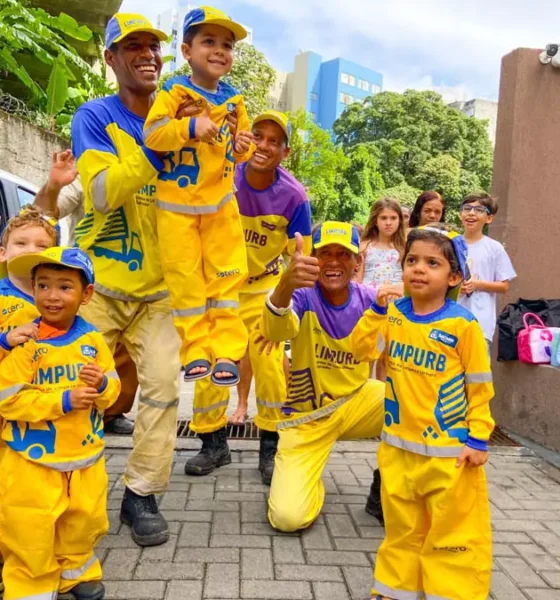 a Empresa de Limpeza Urbana de Salvador (Limpurb) promoveu mais uma edição do projeto Clubinho da Limpurb, desta vez no