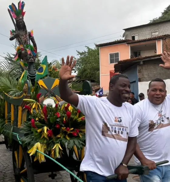 Cachoeira, na zona turística Baía de Todos-os-Santos, estendeu os festejos de São João até quarta-feira (25), com a abertura das celebrações
