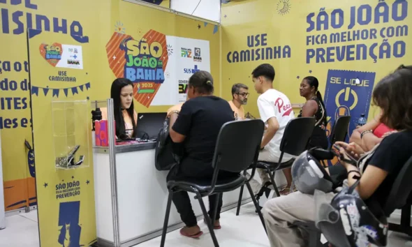 Com a testagem para Infecções Sexualmente Transmissíveis (ISTs) ofertada em 14 munícipios baianos durante os festejos juninos,