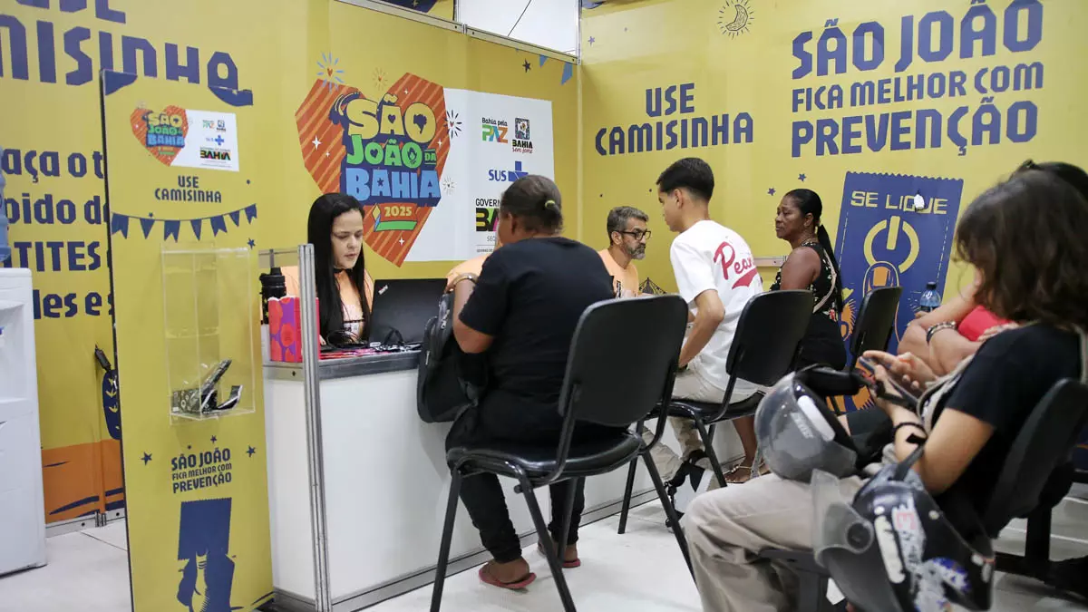 Com a testagem para Infecções Sexualmente Transmissíveis (ISTs) ofertada em 14 munícipios baianos durante os festejos juninos,
