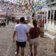 O São João já tomou conta de Lençóis, na Chapada Diamantina, e quem entrou no clima foi o governador Jerônimo Rodrigues, que visitou