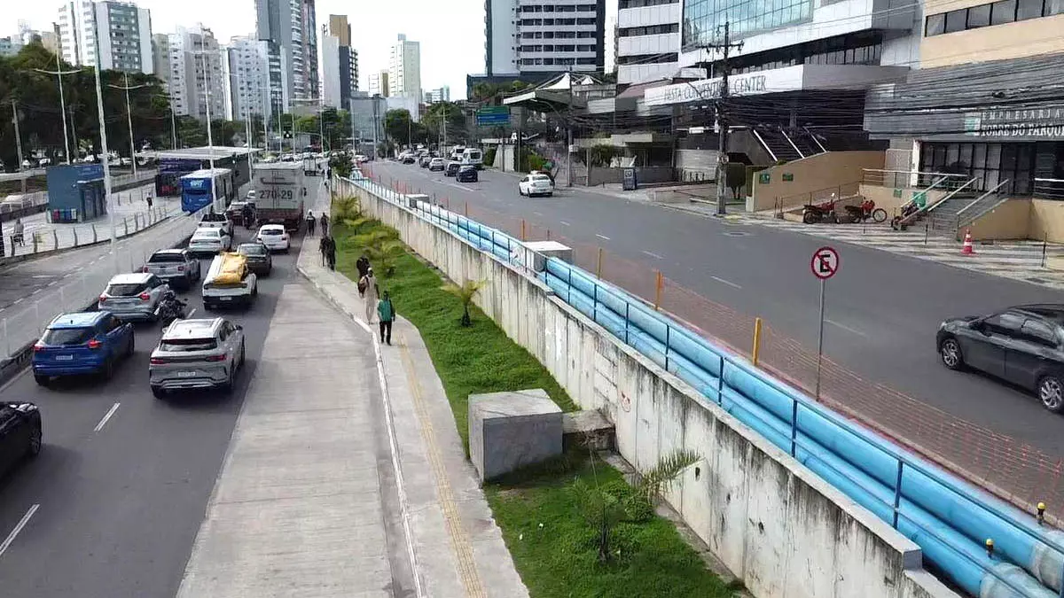 Como continuidade às obras de melhoria dos serviços prestados pela Embasa em Salvador, a empresa está realizando dessa vez a