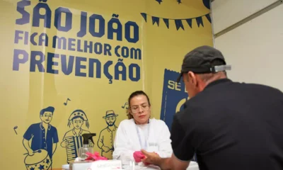 Com 849 testes realizados no primeiro dia das comemorações pelos 148 anos de Brumado, o posto de testagem montado pelo