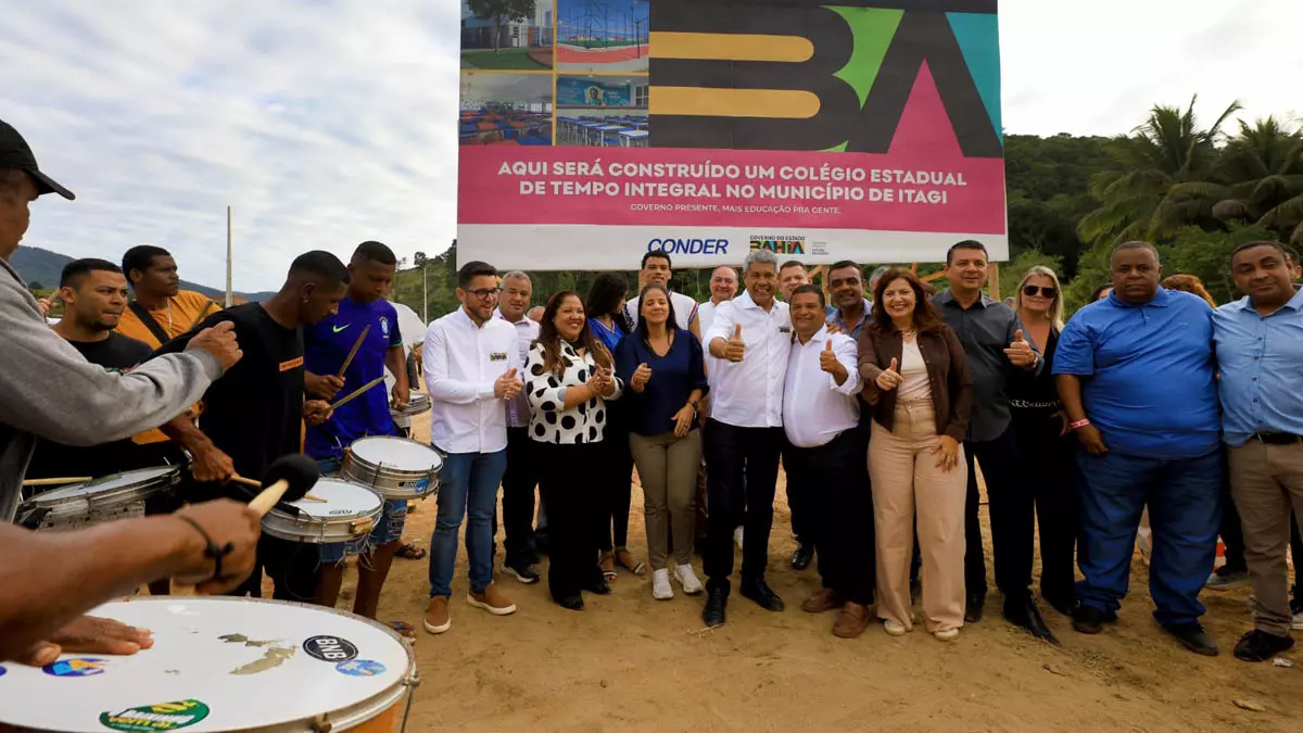 Mais conhecida como a cidade das águas, o município de Itagi, no Sudoeste baiano, recebeu na manhã deste domingo (15), importantes